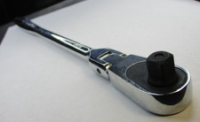 Kobalt 81747 38 Drive 90 Tooth Flex Head 11 Long Handle Ratchet New