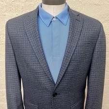 LAUREN RALPH LAUREN BLAZER 38R SPORT COAT Excellent Condition DRESS BLUE PLAID