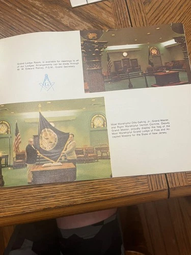 Folleto de Masonic Home NJ Fundación de caridad masónica del condado de Burlington de la década de 1970 Foto 4 de 4