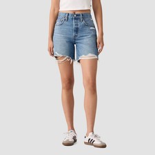 Pantalones cortos Levi 501 para mujer de mitad de muslo - Blow Big Horns 29