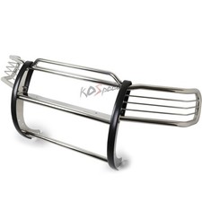 Chrome Ss Front Bumper Push Bar Brush Grille Grill Guard For 98-04 Toyota Tacoma Chrome Ss Front Bumper Push Bar Brush Grille Grill Guard For 98-04 Toyota Tacoma