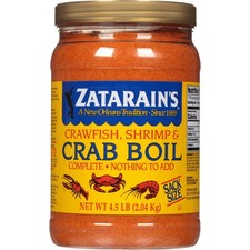 Zatarain's Kosher Crawfish, Shrimp  Crab Boil, 4.5 lb Jar