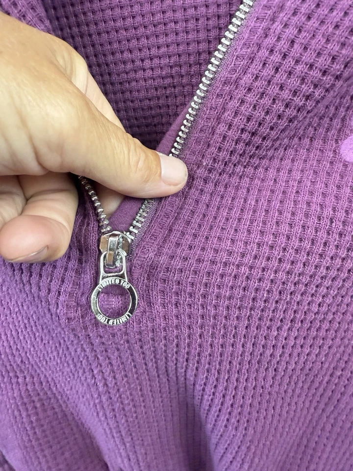 Limited Too Sudadera Niñas Talla Grande 12 Morado Crop Foto 3 de 4