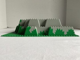 Vintage LEGO Baseplate Raised River 6024 for Enchanted Island Set 6278