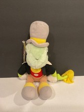 RARE Disneyland Walt Disney World Movie Pinocchio's Jiminy Cricket Plush 10" NEW