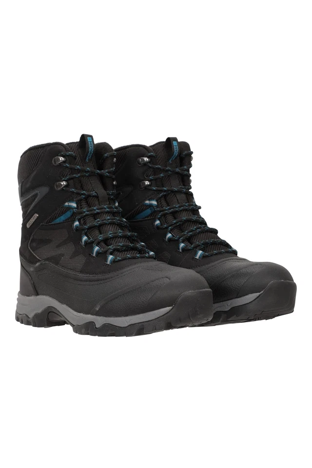 Mountain Warehouse Piste Basher Men's Snow Boots Extreme Thinsulate Lined Shoes