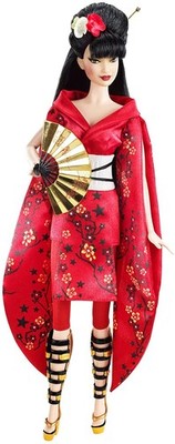 Dolls of the World Japan Barbie Pink Label 2010 Mattel V5004 | eBay