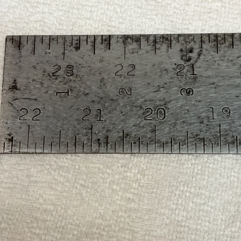 Vintage Stanley No 500 C Steel 16in x 24in Carpenter's Framing Square - Image 4 of 4