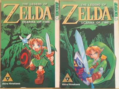 Tokyopop The Legend of Zelda: Ocarina of Time Manga 1 & 2 Deutsch Akira Himekawa