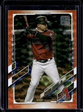 2021 Topps Eduardo Escobar Orange #/299 Diamondbacks