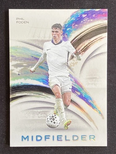 Phil Foden 2026 Futera Incredible Midfielder Blue /27 #IB113