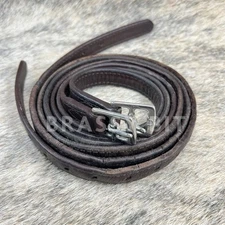 48" Beval Petite Brown Calf Stirrup Leathers