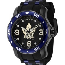 Invicta 42648 NHL Black Dial 48 mm Men's Watch New
