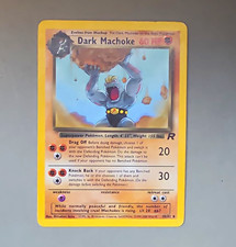 WOTC Dark Machoke 40/82 Team Rocket Unlimited Regular Uncommon Pokémon TCG