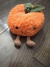 Jellycat Amuseables Clementine Orange Plush Small 6-14 in Age Birth+ Stuffed Toy