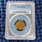 1908-S Indian Head Cent - San Francisco Mint - PCGS XF 40 - Surviving Pop- 3,000