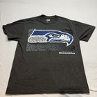 Seattle Seahawks NFL Team Apparel T-Shirt Men’s Size Large Gray