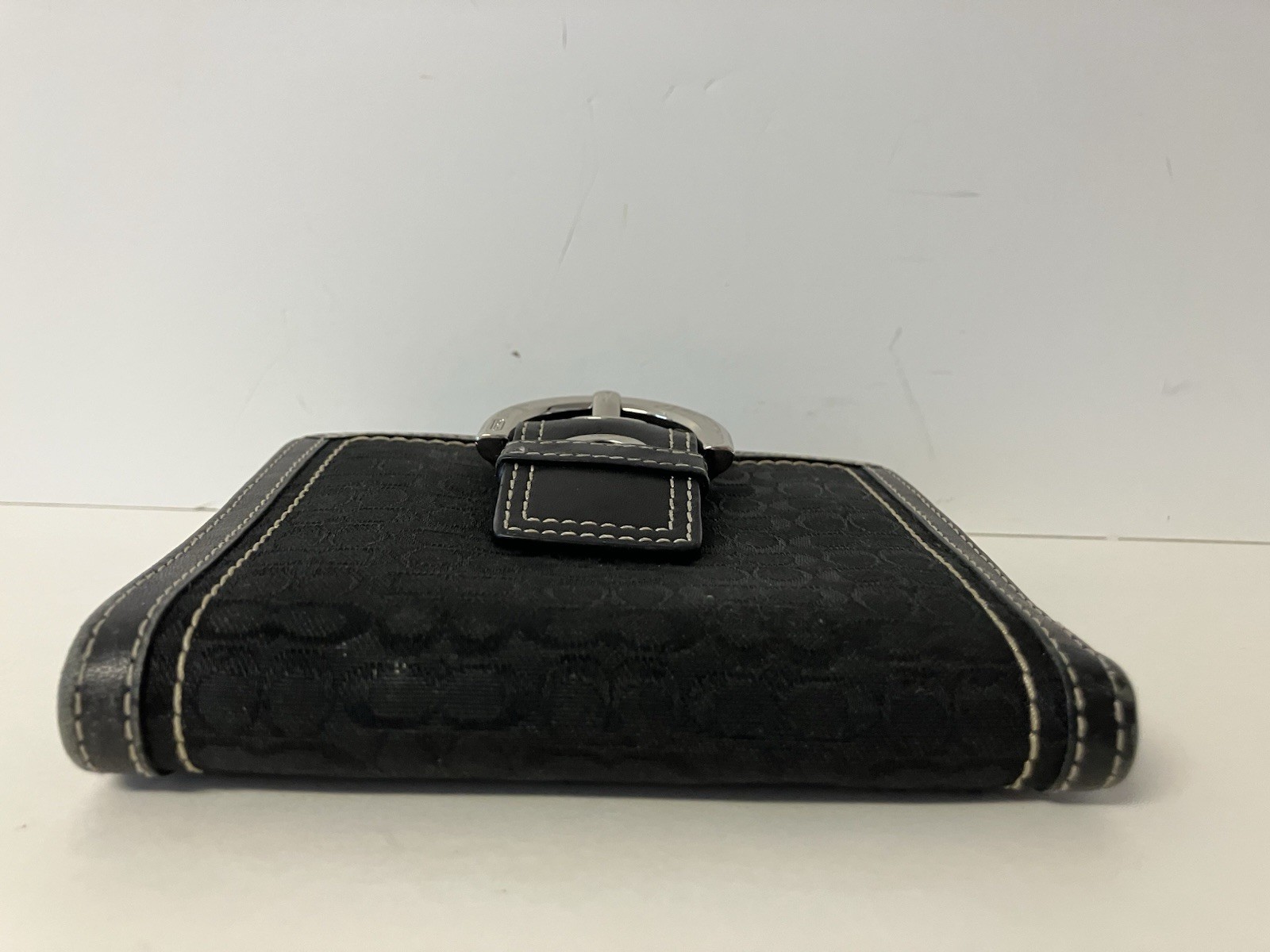 Vintage Coach Soho Signature Buckle Compact Wallet Ja… - Gem