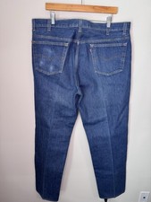 VTG Levi  s 501 Button Fly Straight Leg Blue Jeans Fit Sz 40x34 Made In USA