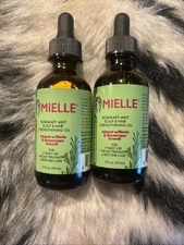 Mielle Organics Rosemary Mint Scalp & Hair Strengthening Oil w/ Biotin 2oz Lot 2