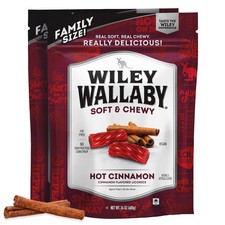 Licorice 24 Ounce Classic Gourmet Soft & Chewy Australian Cinnamon Licorice C...