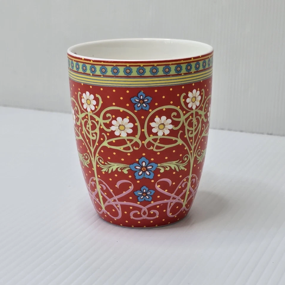 Maxwell & Williams Red Daisychain Claire Chilcott Bone China Coffee Mug Tea Cup - image 4 of 4