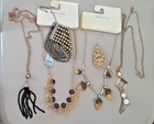 LOT RANDOM MIXED VAN HEUSEN JEWELRY VINTAGE NECKLACES BRACELET TARNISHED COSTUME