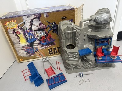 VTG Batman BATCAVE Master Play Set W/ Rotating Computer Monitor [Toy Biz 1989]