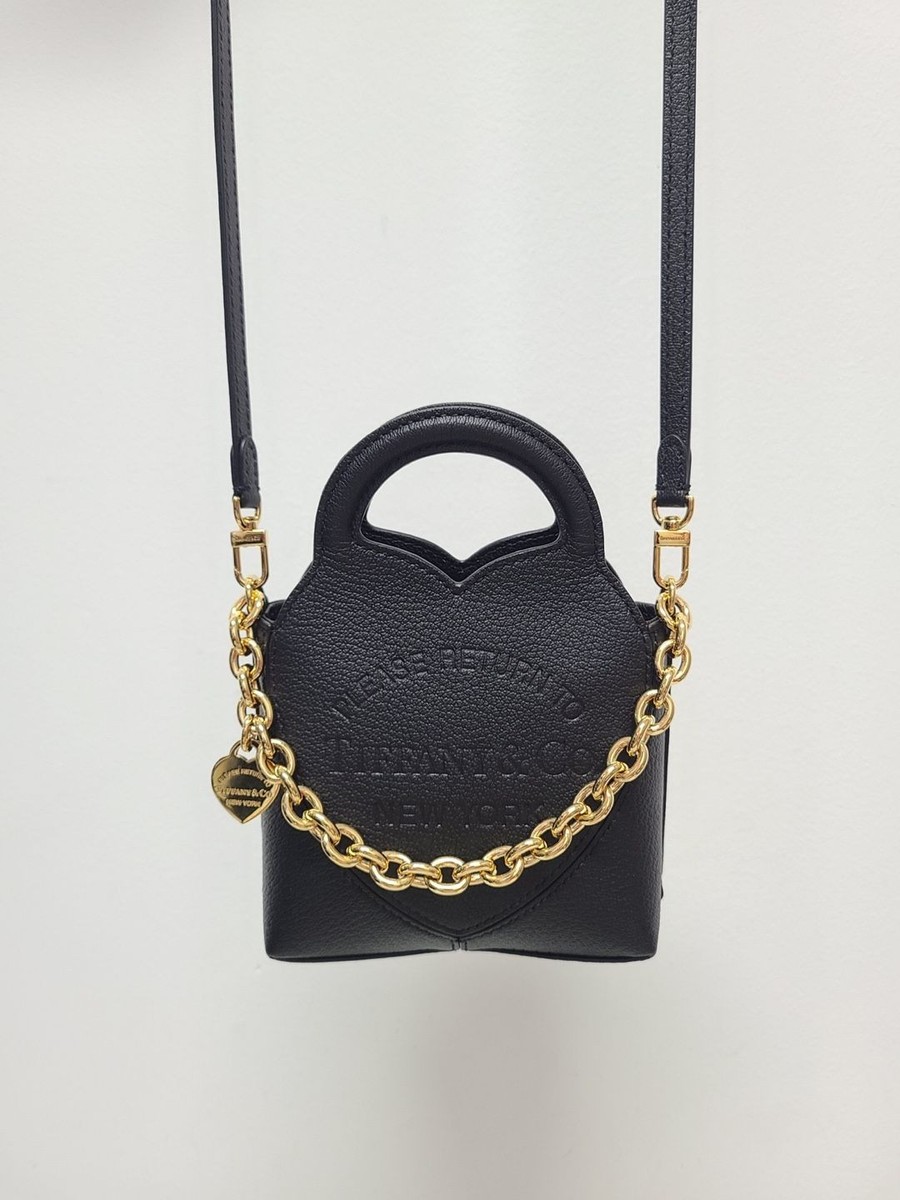 Tiffany & Co Return to Tiffany Micro Tote Crossbody Black