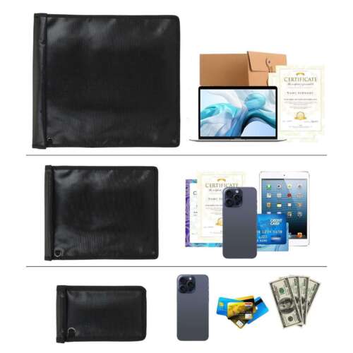 Borsa Faraday ignifuga e impermeabile borsa antifurto hacking custodia - Foto 4 di 15