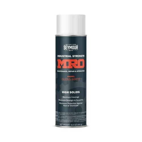 620-1413 Industrial MRO High Solids Spray Paint Gloss White 16 Ounce Pack of 1