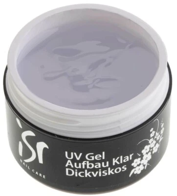 ISR UV Gel Aufbau klar dickviskos keine Hitzeentwicklung Builder Nagelgel Jelly
