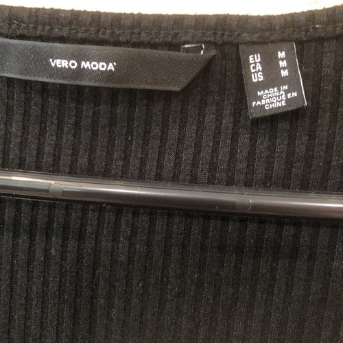VERO MODA Girl’s Long Sleeves Babydoll Dress Size M Black - Picture 8 of 15