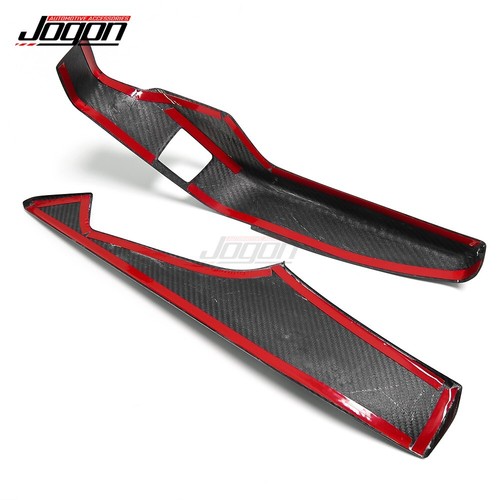 Panel de interruptor elevador de ventana de carbono para bisel de puerta Chevy Corvette C7 Z51 Z06 14-19 - Imagen 9 de 9