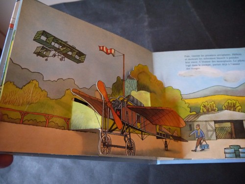 LIVRE A SYSTÈME POP-HOP ANIME LES AVIONS 1987 - Picture 6 of 9