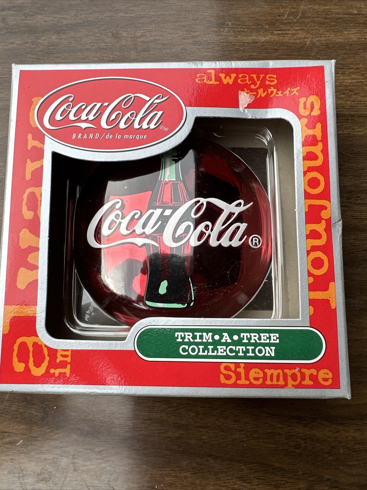 CocaCola Christmas Ornament Trim A Tree Collection Polar Bear Cavanagh