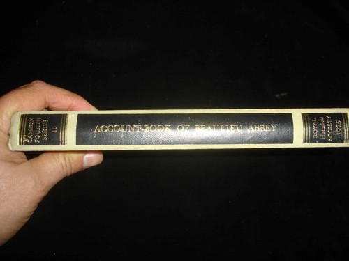 Account Book of Beaulieu Abbey 1269-1270 medieval history Cistercian monks RHS