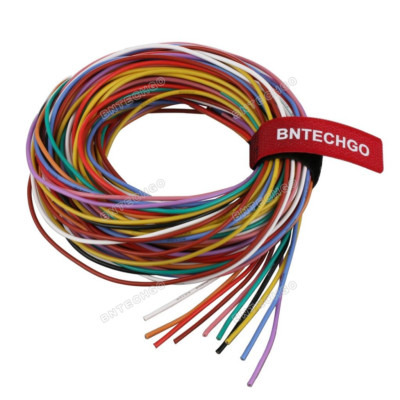 20 Gauge Silicone Wire Kit 10 Color 200 deg C 600V Total 100 ft Each Color 10 ft