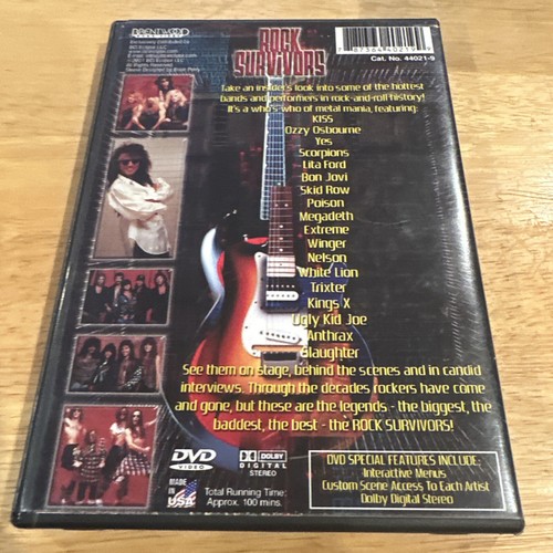 Rock Survivors Behind-the-Scenes FT: Kiss, Ozzy, Bon Jovi, Poison, Scorpions DVD - Picture 2 of 4