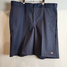 Dickies Mens 13" Inseam Loose Fit Multi-Pocket Work Shorts 42283 Navy Blue Sz 48