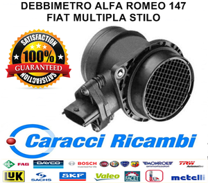 Debimetro Misuratore Massa Aria Alfa Romeo 147 1 9jtd Fiat Multipla Stilo Sw Ebay