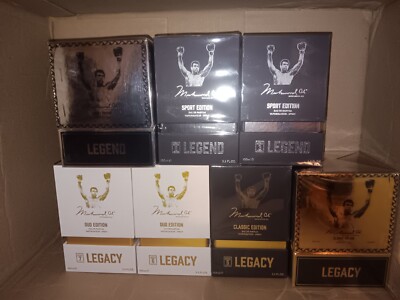 Muhammad Ali - Legend & Legacy - Complete Collection of Colonge Sets - $665 R.V.