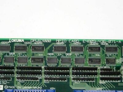 MINT CONDITION Okuma OPUS7000 E4809-436-071-A MPIO Card | eBay