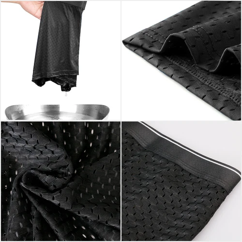 3 Stck. Menge Herren Eis Seide Unterwäsche Netz Sexy Atmungsaktiv Boxershorts Shorts Hose - Bild 10 von 10