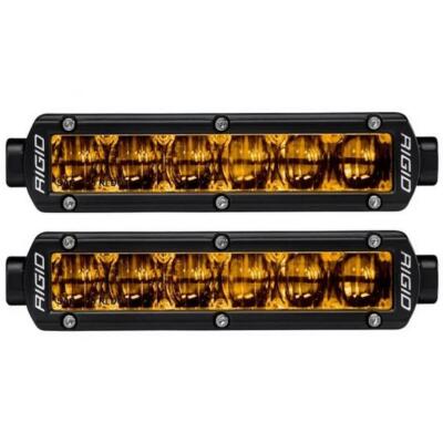 RIGID Industries 906704 SR-Series DOT/SAE J583 6 Inch Selective Yellow LED Fog L