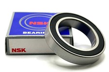 New 6908 VV CM NSK DEEP GROOVE BALL BEARING RUBBER SEALED 40x62x12