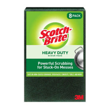Commercial Size Heavy-Duty Scour Pad 8-Pack