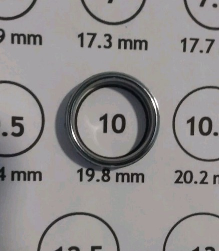 Wolframcarbid Ring - Diagonalschliff Mitte und runde Kante TC850 - Bild 7 von 13