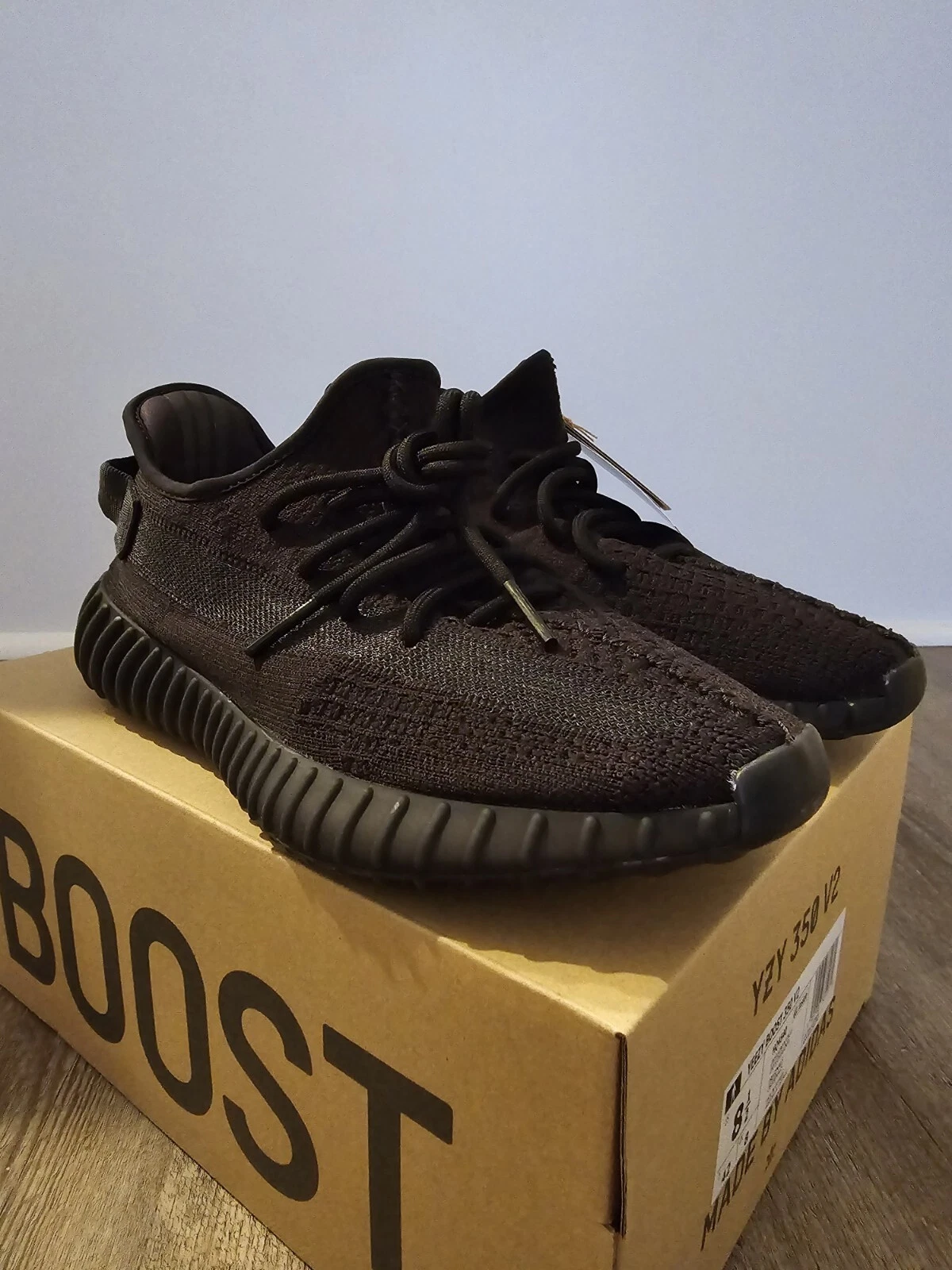 Adidas Yeezy Boost 350 2023 nero pirata taglia 8 1 2 da uomo