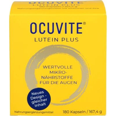DR. GERHARD MANN OCUVITE Lutein Plus Kapseln 180 St PZN09526620